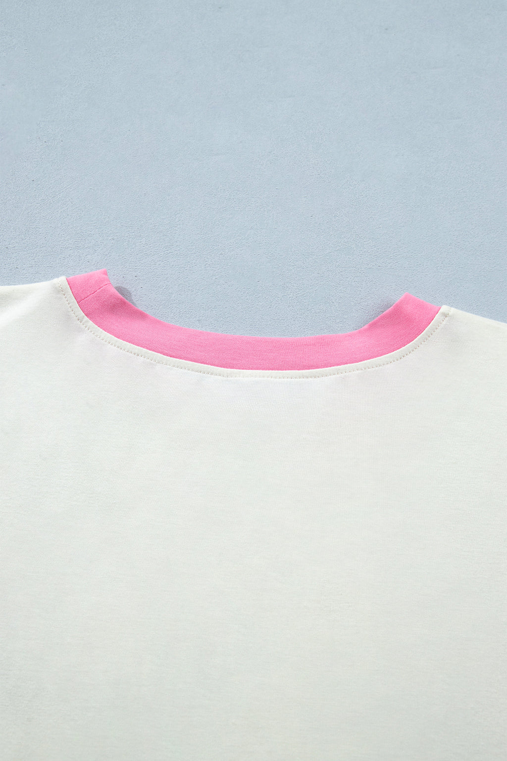 Plus Size Beige Short Sleeve Floral Patchwork Tee